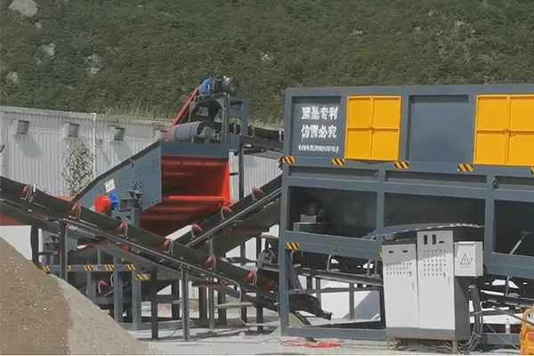 垃圾篩分設備生產(chǎn)線